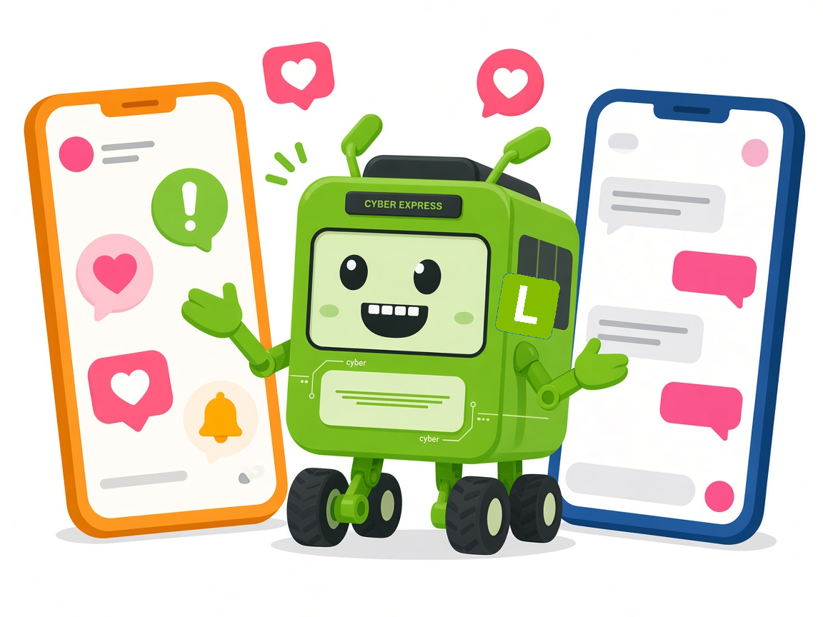 Cyber Express guiding personalized digital scenarios on phone screens